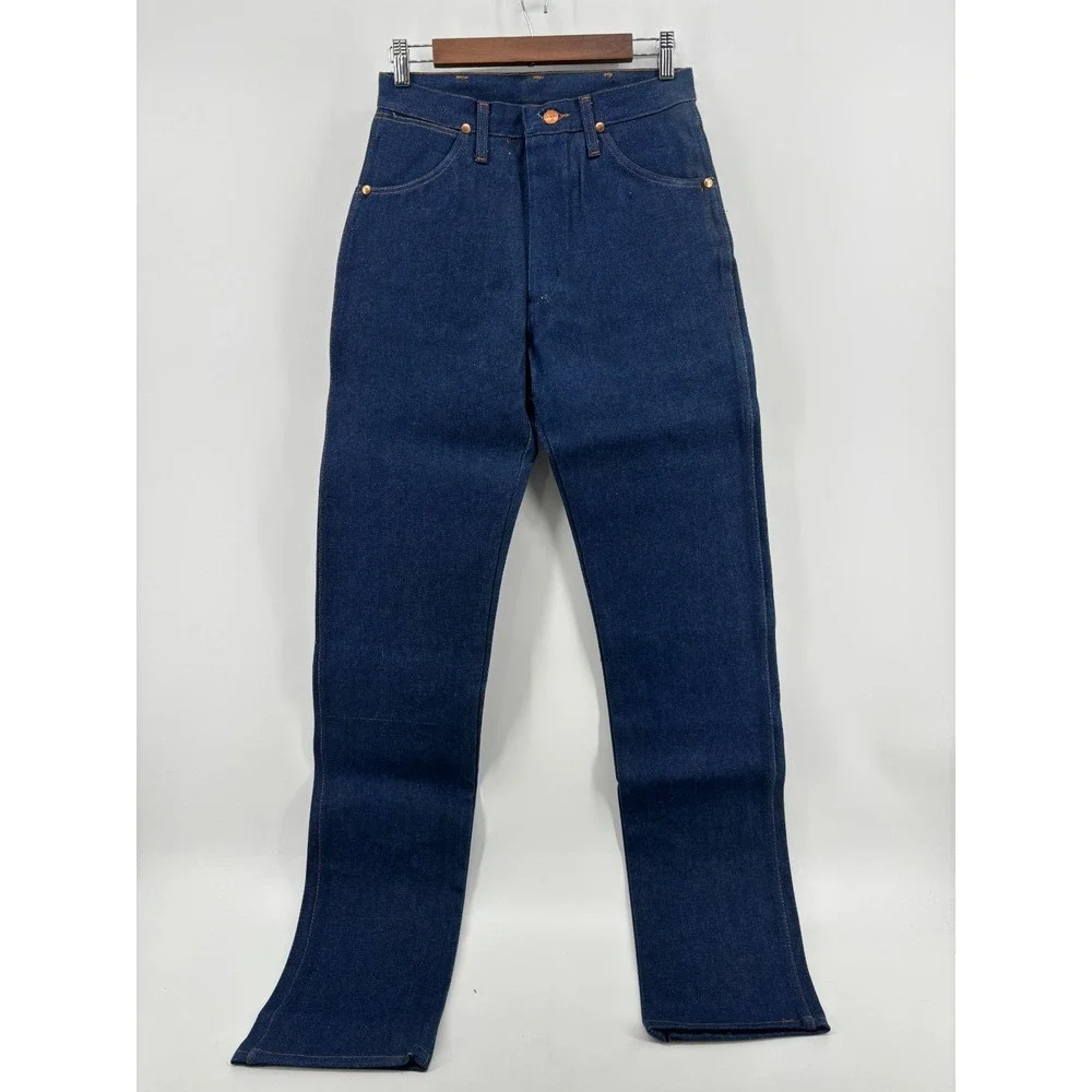 Wrangler Pro Rodeo Straight Leg Jeans Mens Blue Cowboy Cut 13MWZ 30x38